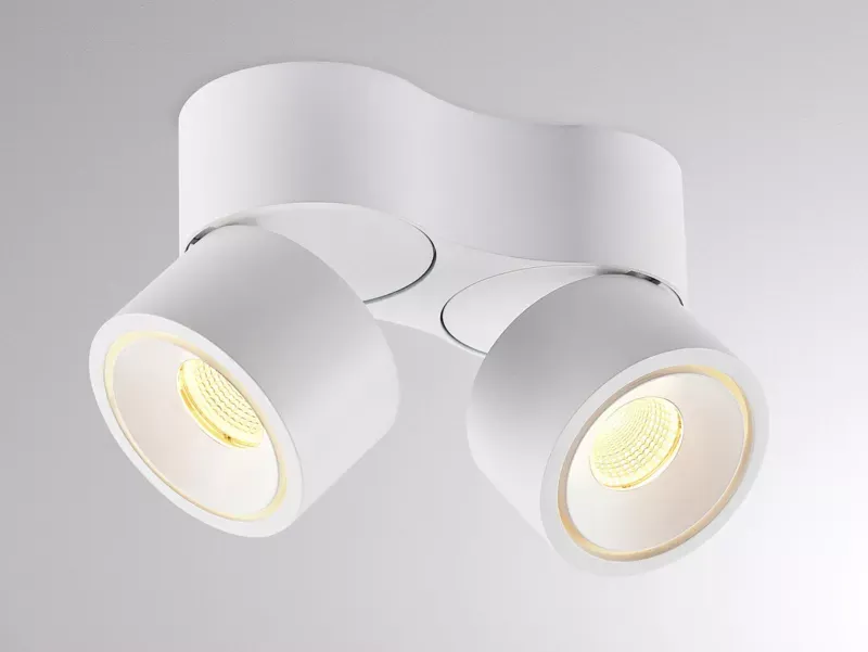 MAGIS MINI DOUBLE SD WAND-DECKEN AUFBAULEUCHTE WEISS 20W 2700K DALI