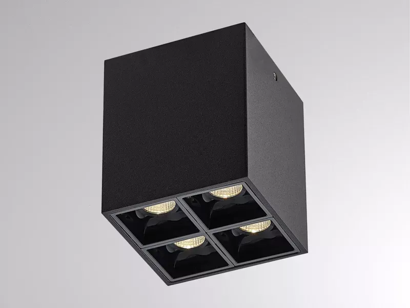 LIRO SD DECKENAUFBAULEUCHTE SCHWARZ 10W 2700K