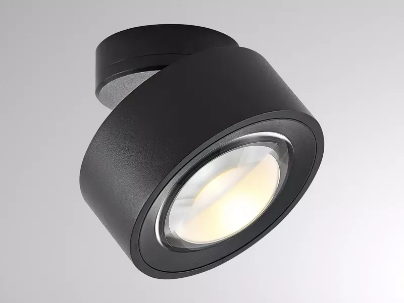 MAG SD TURN WAND-DECKEN AUFBAULEUCHTE SCHWARZ 13W 3000K TRIAC