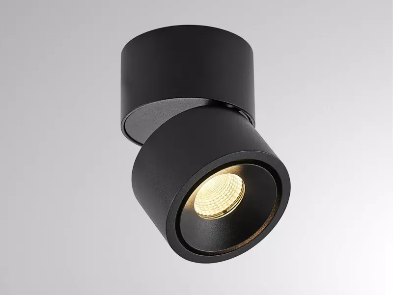 MAGIS MINI SD WAND-DECKEN AUFBAULEUCHTE SCHWARZ 12W 3000K DALI