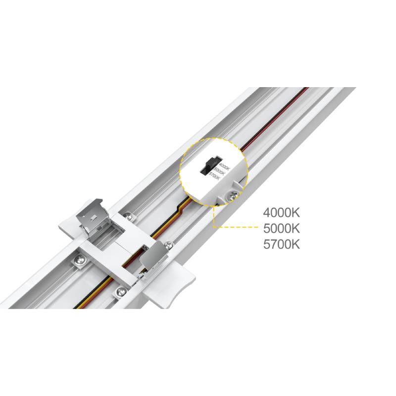 LICHTLINIEN MODUL | 29-75 W | 30° | CCT-SCHALTER