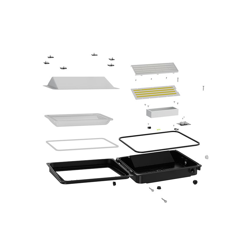 LED WALLPACK | 30W-40W-60W | 0-10V DIMBAAR | CCT-SWITCH | SENSOR