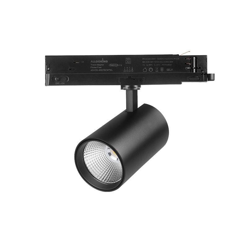 DALI 3-PHASEN STRAHLER | 10W-20W-30W | SCHWARZ | DIMMBAR | CCT