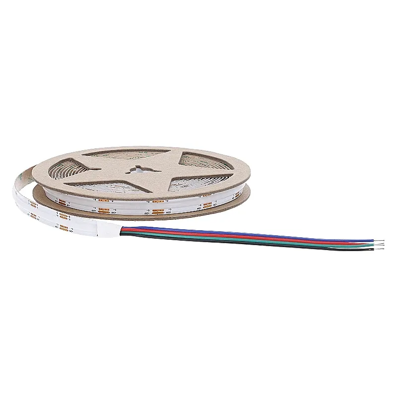 COB LED STREIFEN | 24V | IP65 | 5M | 16W/M | RGB