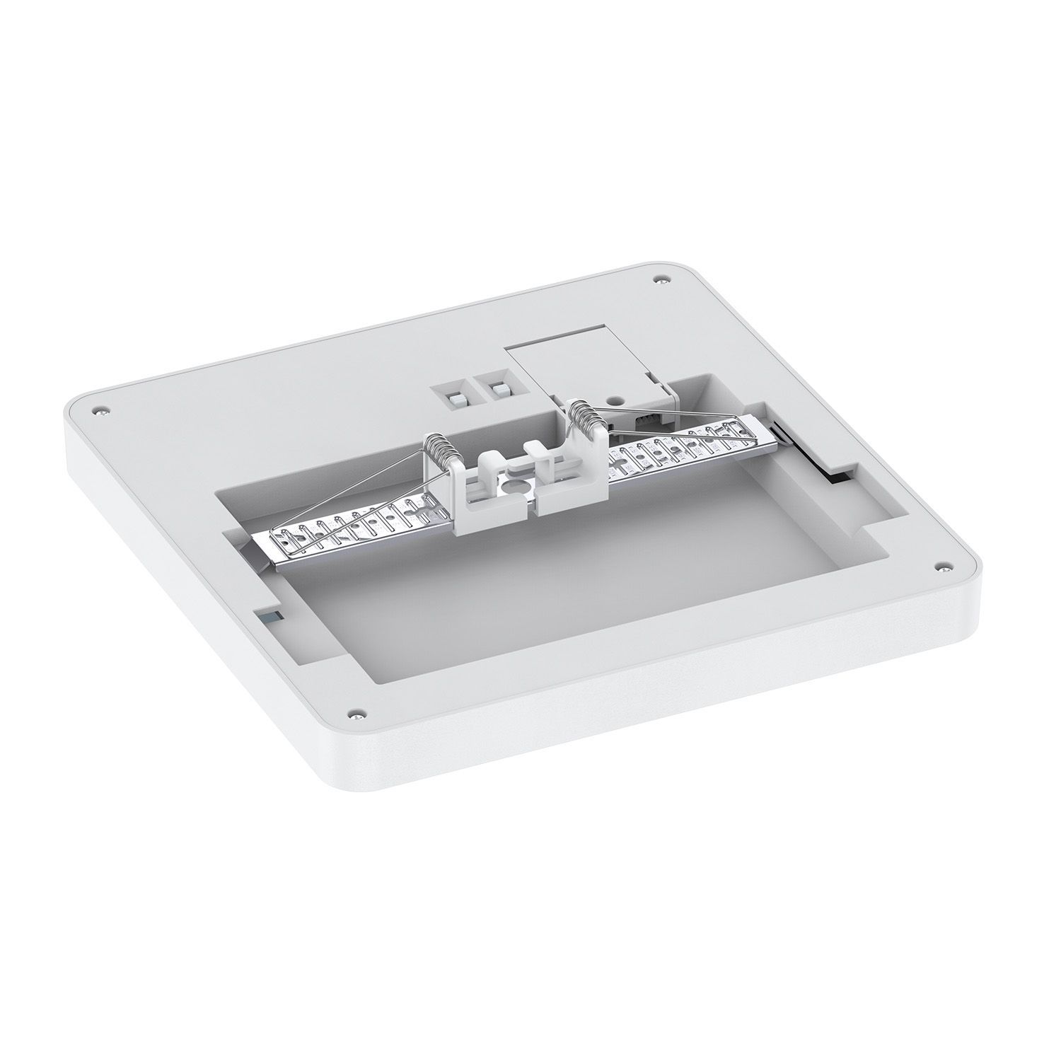 LED Aufbau/Einbauleuchte 235x235, 16W, weiß, 120lm/W, 3000|3500|4000K, dimmbar
