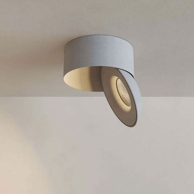 LED Aufbauleuchte weiß/weiß, 2700K, 10W, CRI90, dimmbar