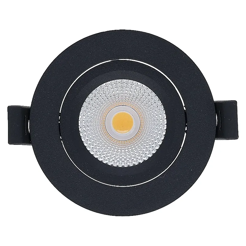 LED-EINBAUSTRAHLER | SLIM-FIT | 6W | DIM | SCHWARZ | CCT-SWITCH
