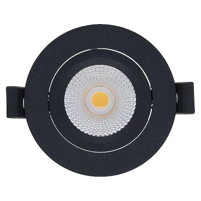 LED-EINBAUSTRAHLER | SLIM-FIT | 6W | DIM | SCHWARZ | CCT-SWITCH