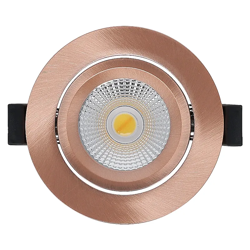 LED-EINBAUSTRAHLER | SLIM-FIT | 6W | DIM | KUPFER | CCT-SWITCH