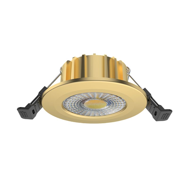 LED-EINBAUSTRAHLER | 6W | DIM | MESSING | CCT-SWITCH | IP65