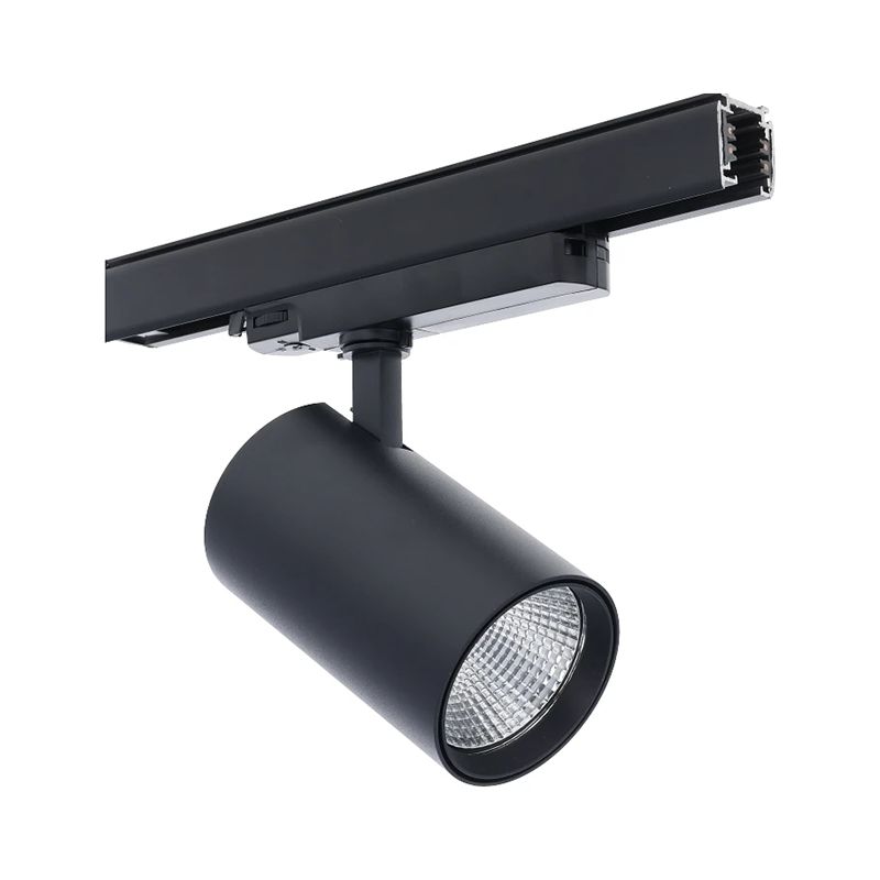 3-PHASEN SCHIENENSPOT | 10W-20W-30W | SCHWARZ | DIMMBAR | 1800K/3200K