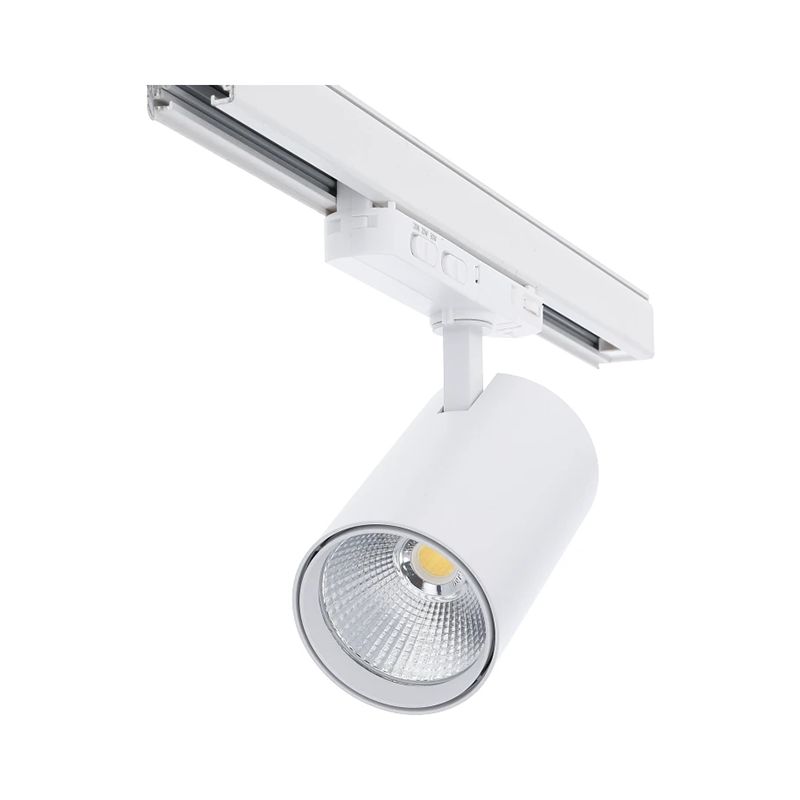 3-PHASEN SCHIENENSPOT | 10W-20W-30W | WEISS | DIMMBAR | 1800K/3200K