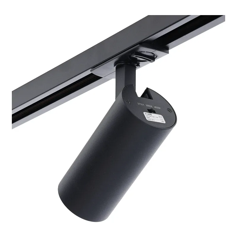 1-PHASEN SCHIENENSPOT 10W SCHWARZ DIMMBAR CCT SCHALTER