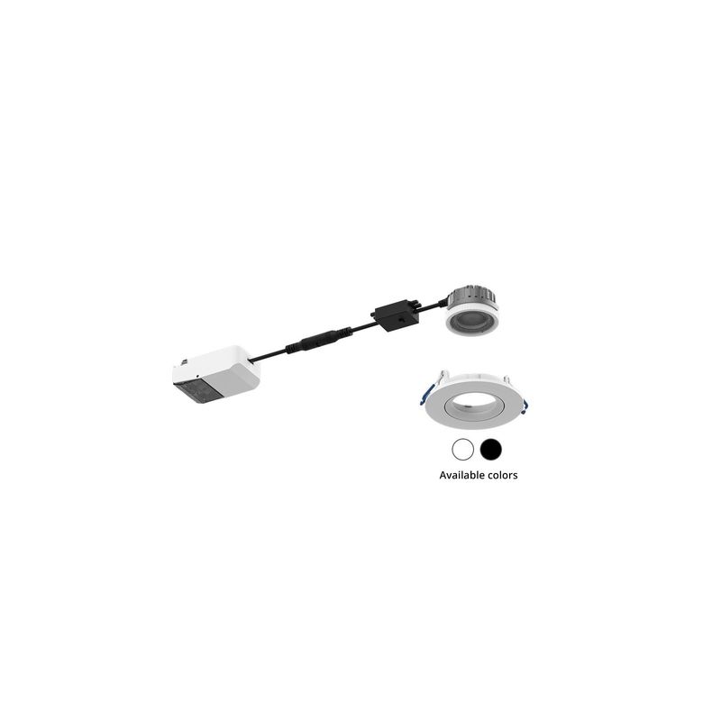 LED-EINBAUSTRAHLER 6W 540LM DIMMBAR WEISS SCHWENKBAR