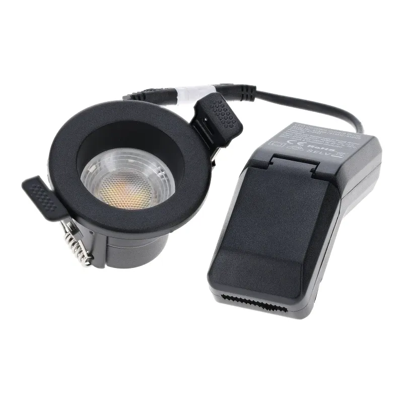 LED-EINBAUSTRAHLER 4W DIMMBAR SCHWARZ CCT IP65