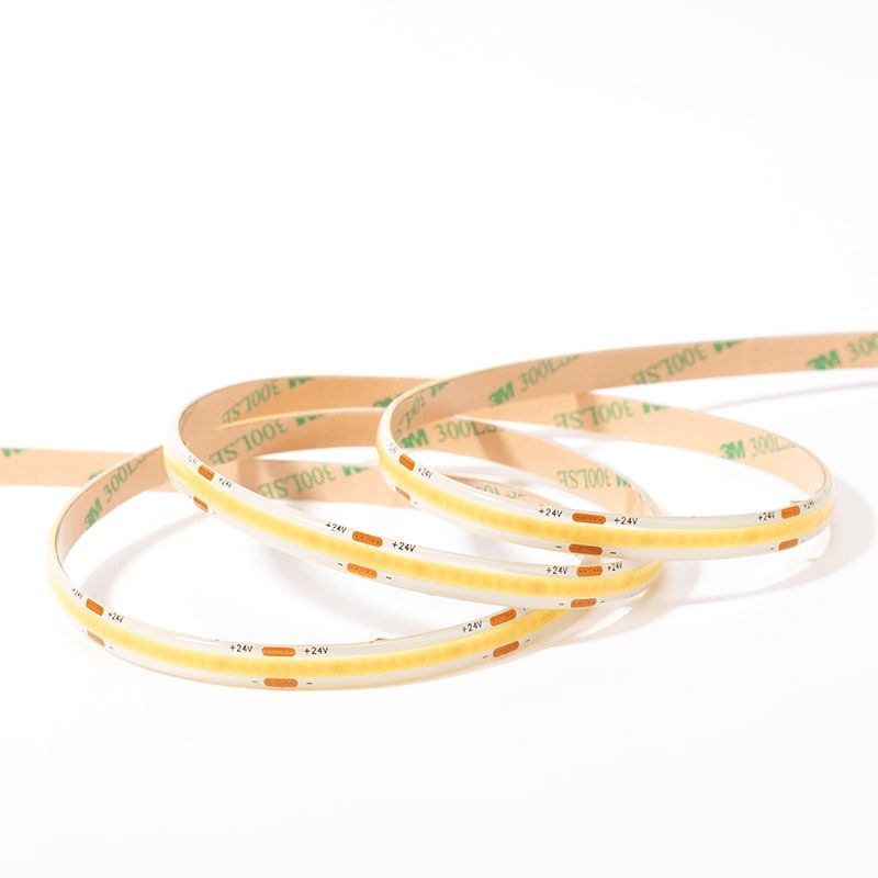 COB LED STREIFEN 24V IP65 10M 10W/M 3000K