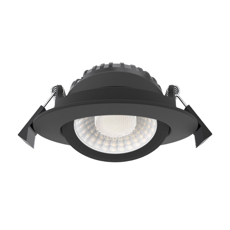 LED EINBAUSTRAHLER SLIM 5W-7W DIMMBAR SCHWARZ CCT IP65 500/700 Lumen