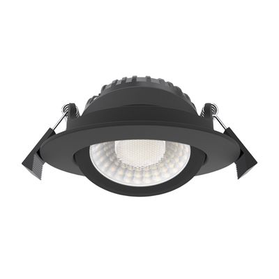 LED EINBAUSTRAHLER SLIM 5W-7W DIMMBAR SCHWARZ CCT IP65 500/700 Lumen