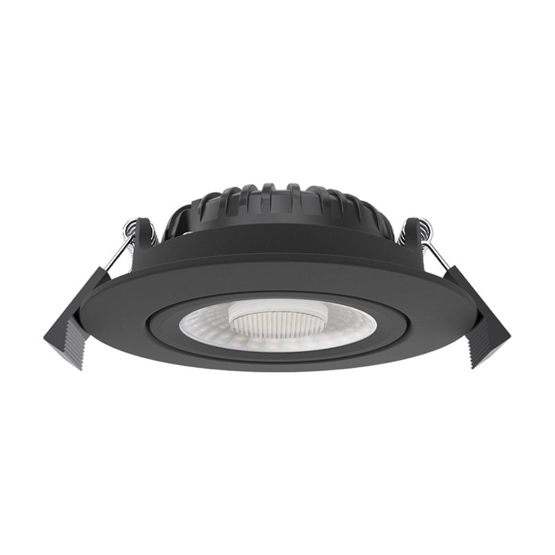 LED EINBAUSTRAHLER SLIM 5W-7W DIMMBAR SCHWARZ CCT IP65 500/700 Lumen