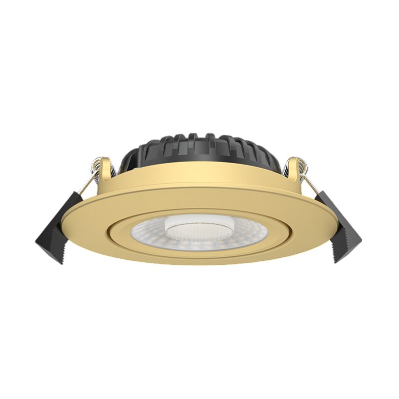 LED EINBAUSTRAHLER SLIM 5W-7W DIMMBAR MESSING CCT IP65 500/700 Lumen