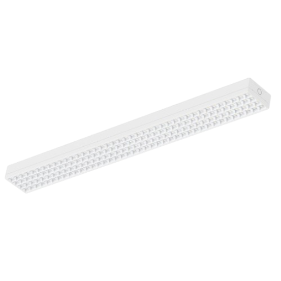 LED Langfeldleuchte UGR<19, 80°, weiß, 120cm 38W, ColorSwitch 3000|4000K, dimmbar