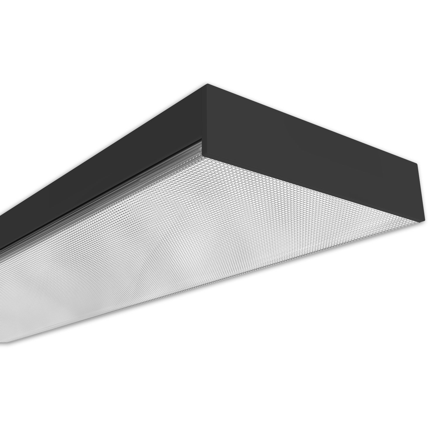 LED Langfeldleuchte, 120x20cm, schwarz, PowerSwitch 25|30|35|40W, UGR<19 2H/2H, ColorSwitch 3000|4000|5000K, DALI dimmbar