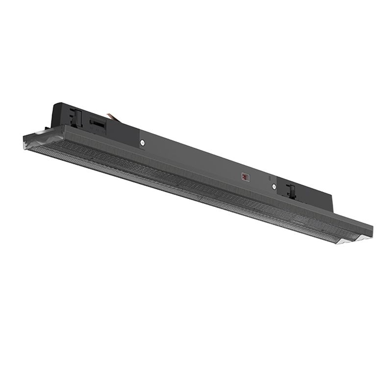 3-PHASEN SCHIENENLEUCHTE 60CM SCHWARZ NEIGBAR 12W/16W/20W/24W  CCT-SCHALTER UGR<19