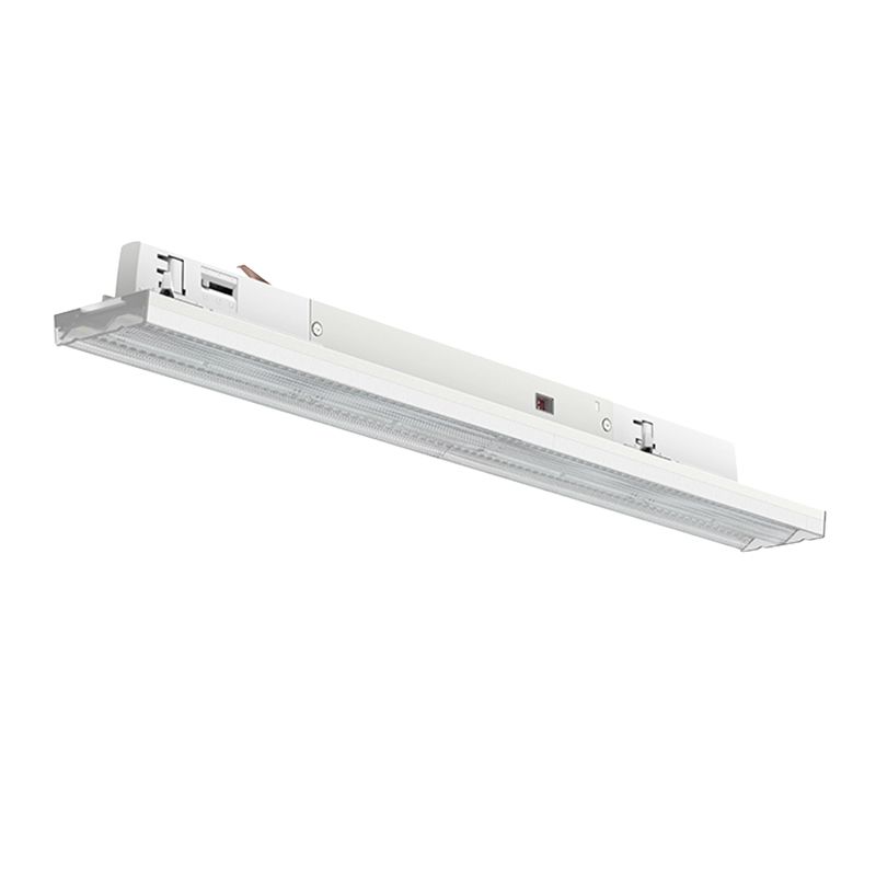 3-PHASEN SCHIENENLEUCHTE 60CM WEISS NEIGBAR 12W/16W/20W/24W  CCT-SCHALTER UGR<19