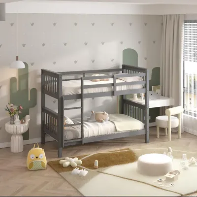 Wooden Bunk Bed
