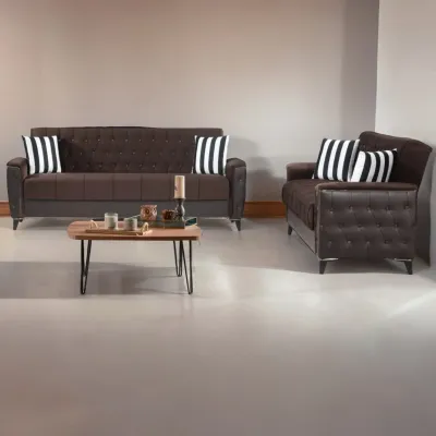 Turkish Rose 2 + 3 Seater Sofa Bed