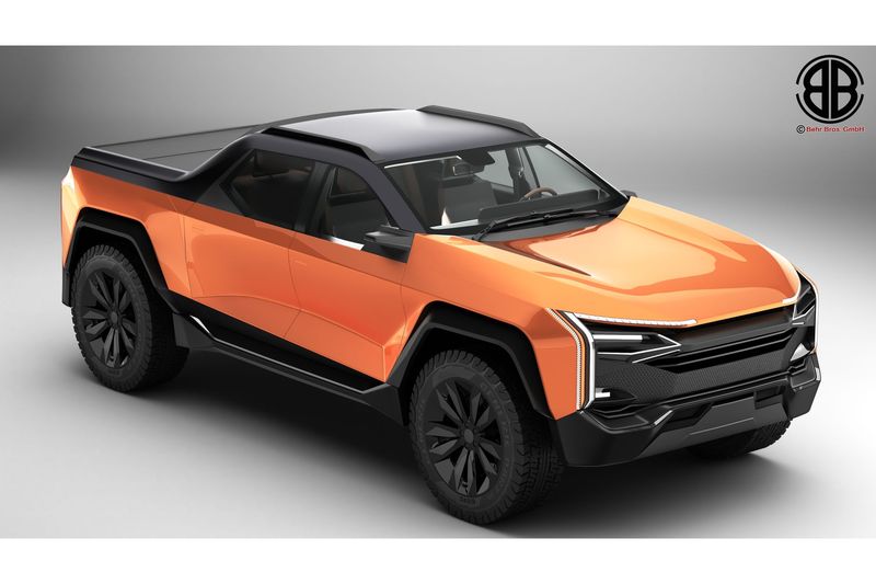 Generic Future EV Pickup
