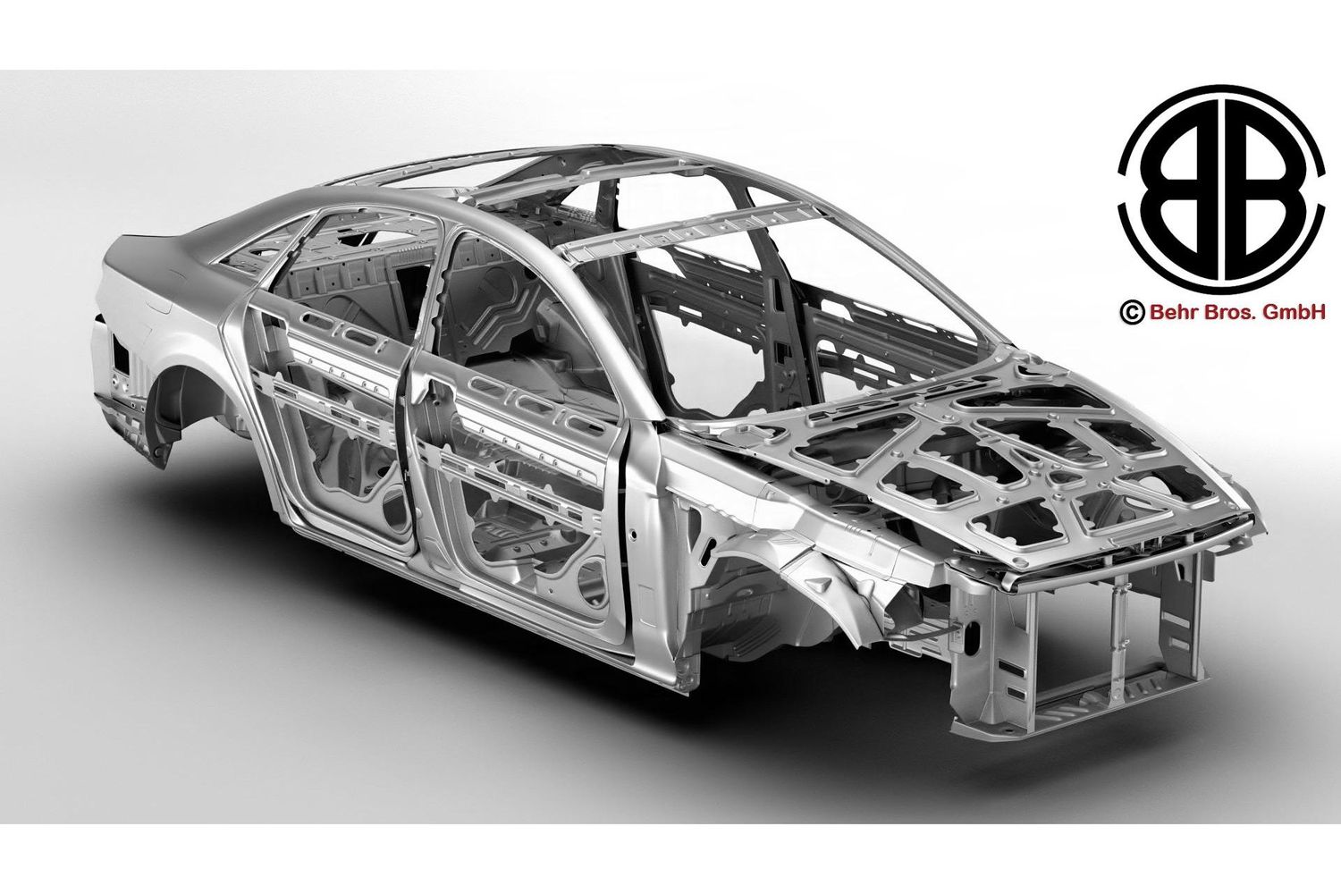 Generic Car Luxury Class Body in white