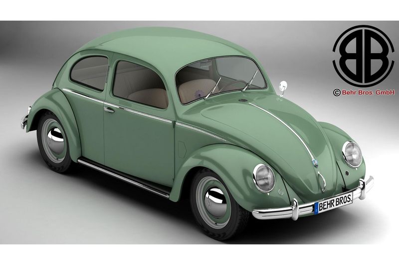 Volkswagen Beetle 1951 Deluxe