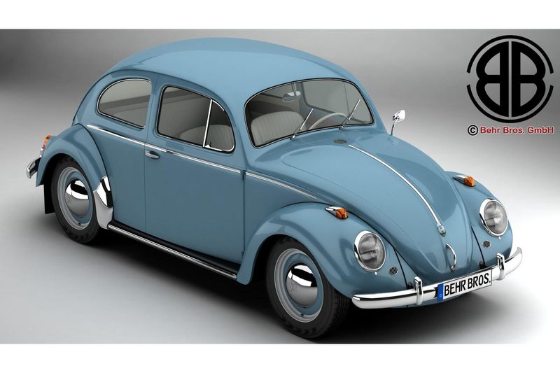Volkswagen Beetle 1963 1200 Deluxe