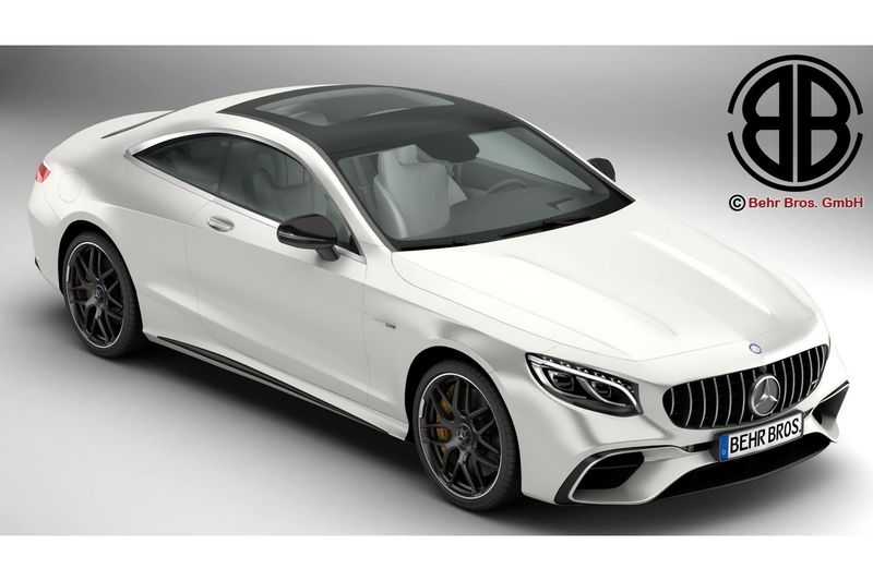 Mercedes S Class Coupe AMG S63 2018