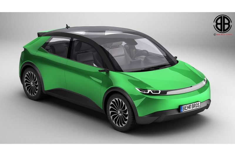 Generic Modern Compact Car
