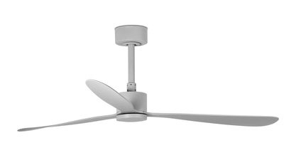 Amelia 132cm Grey-Grey Ceiling Fan with Remote Control by Faro