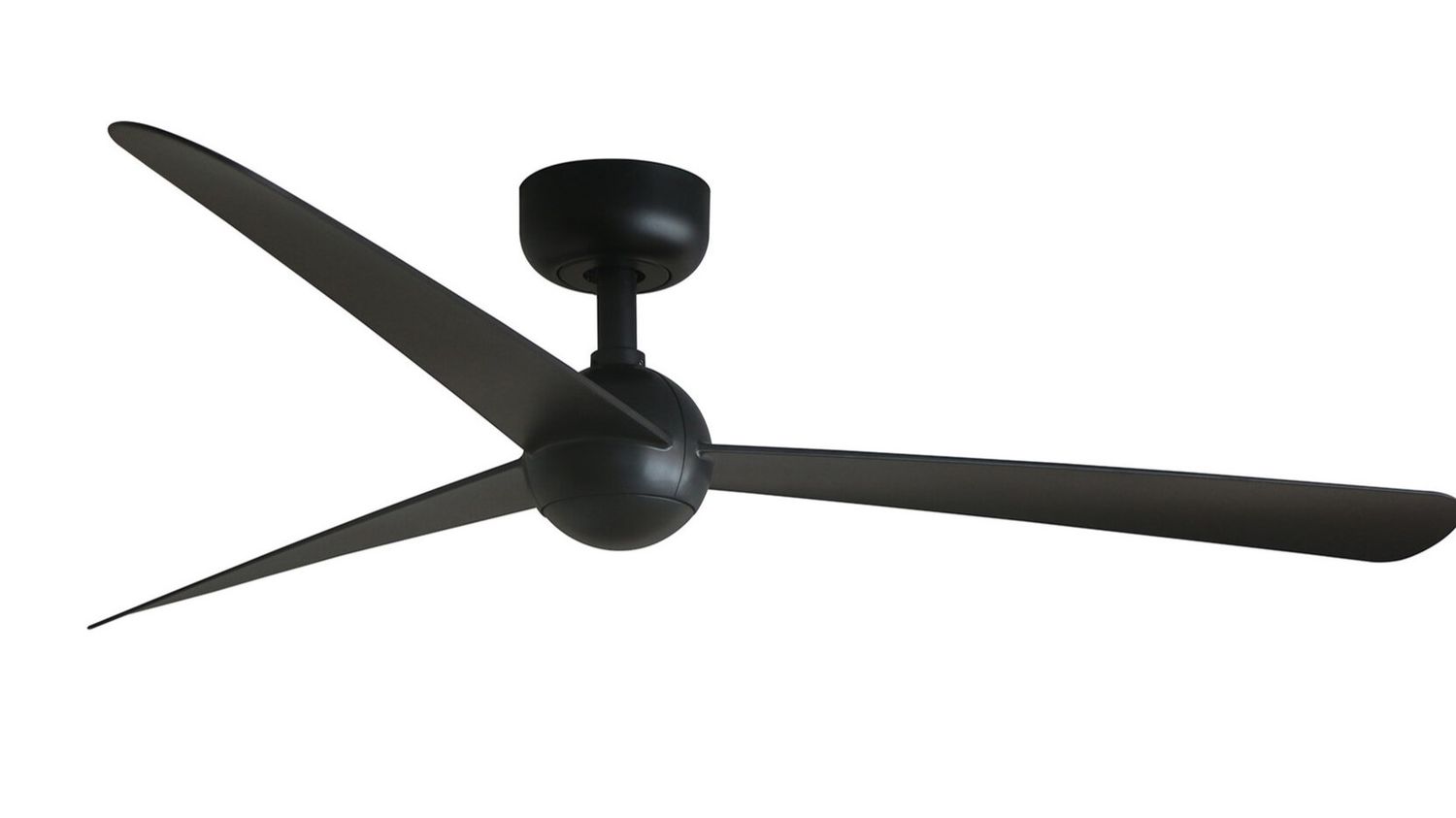 Sfera 106cm Black-Black Ceiling Fan with Remote Control by Faro