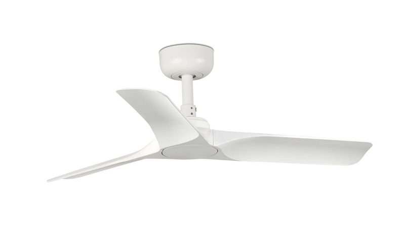 Hey 90cm White-White Ceiling Fan with Remote Control by Faro