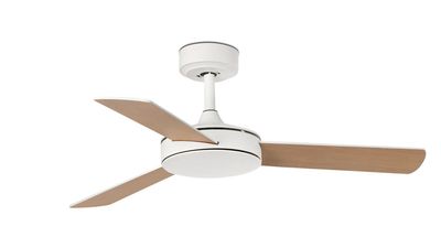 Mallorca 106cm White-Maple Ceiling Fan with Remote Control by Faro