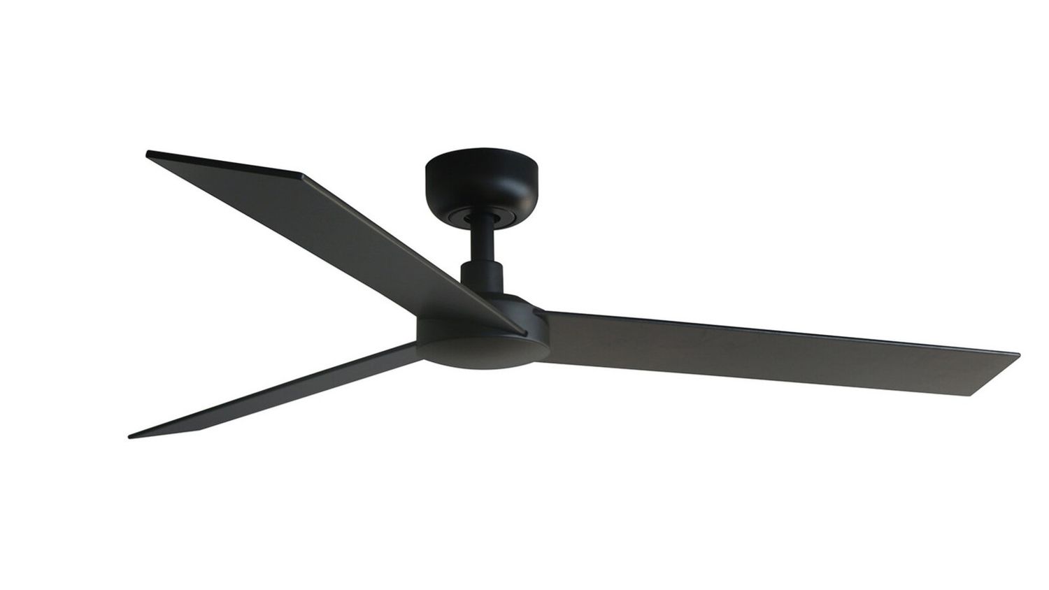Rudder 132cm Black-Walnut Ceiling Fan with Remote Control by Faro