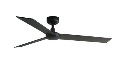 Rudder 132cm Black-Walnut Ceiling Fan with Remote Control by Faro