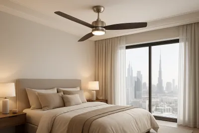 Top 5+ Indoor Ceiling Fans for Bedrooms in Dubai in 2025 to Beat the Heat!