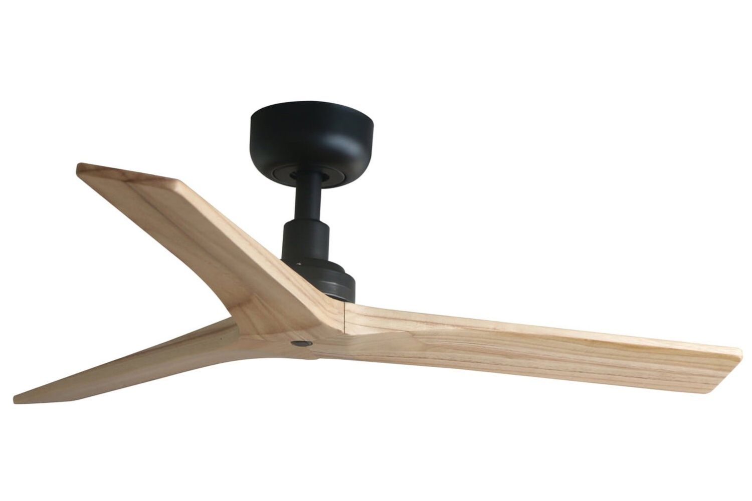 Klim 92.5cm Black-Pine Ceiling Fan with Remote Control by Faro