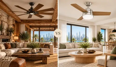Rustic vs Farmhouse Ceiling Fan: What's the Difference?