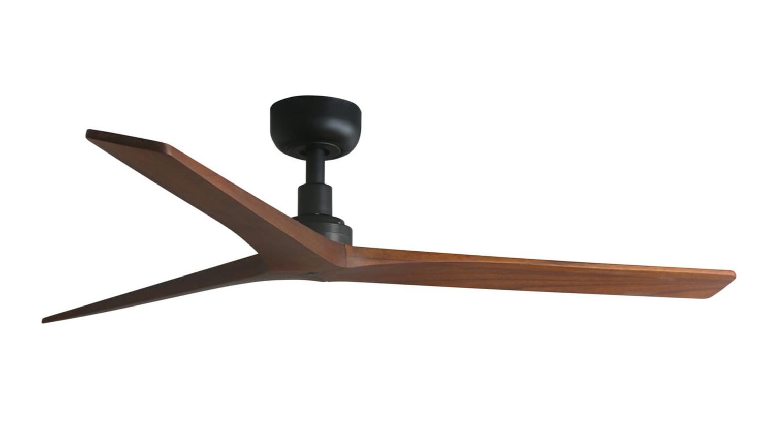 Klim 125cm Black-Walnut Ceiling Fan with Remote Control by Faro