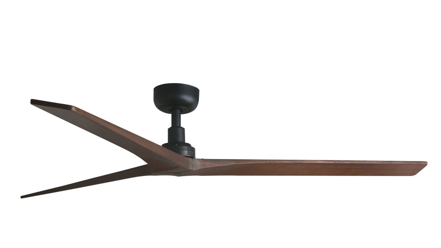 Klim 150cm Black-Walnut Ceiling Fan with Remote Control by Faro