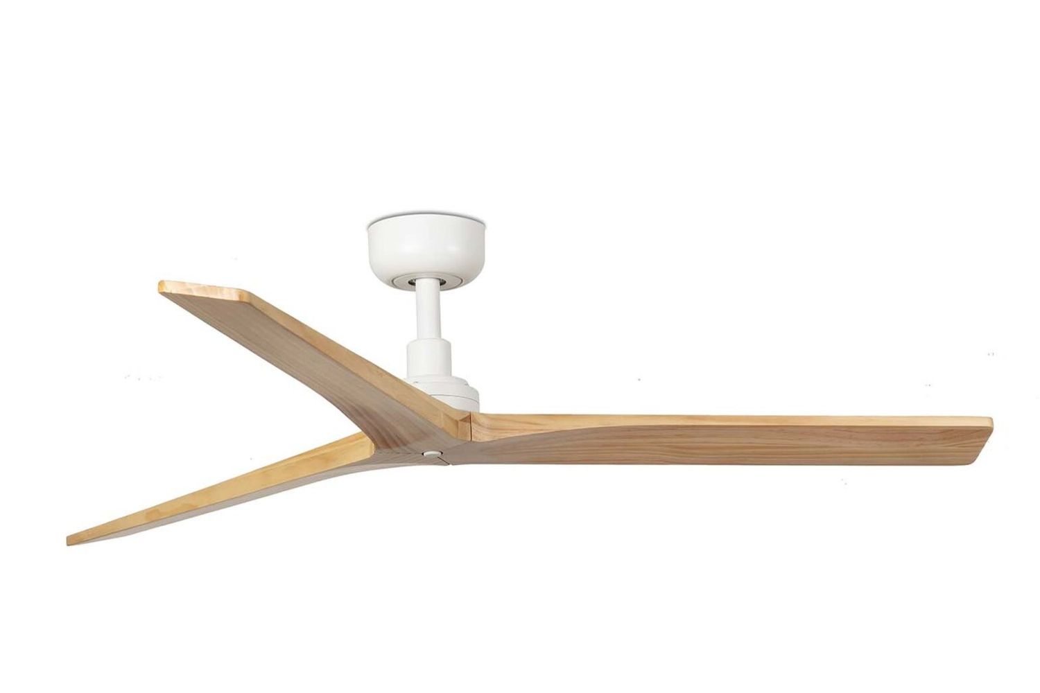 Klim 150cm White-Pine Ceiling Fan with Remote Control by Faro