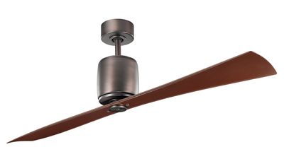 Ferron 152cm Bronze-Bronze Ceiling Fan with Remote Control by Kichler