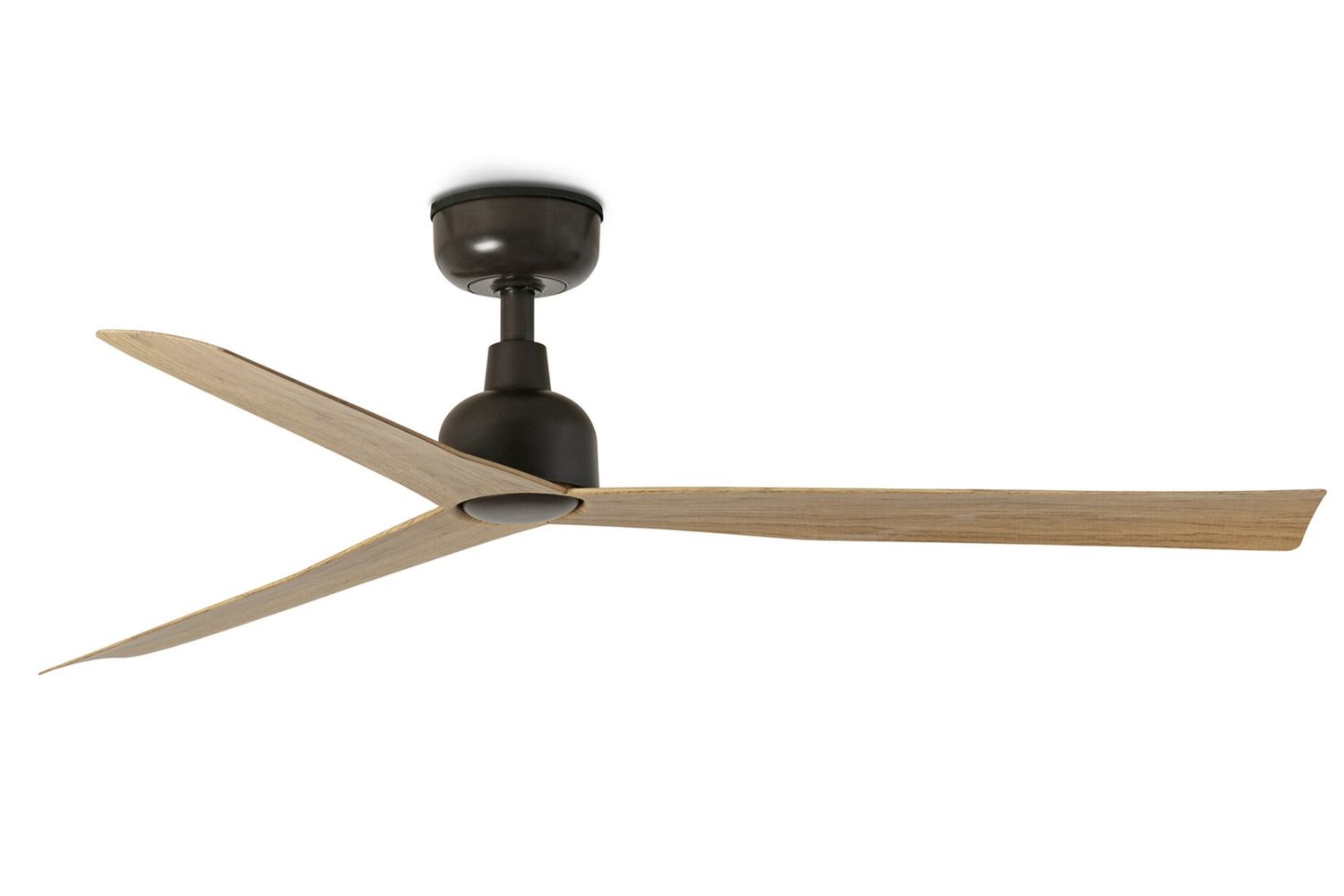 Marine 125cm Brown-Oak Ceiling Fan with Remote Control by Faro